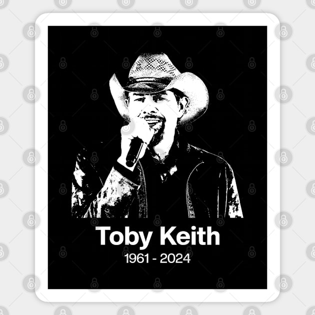 Rip Toby Keith 1961-2024 Magnet by GraciafyShine